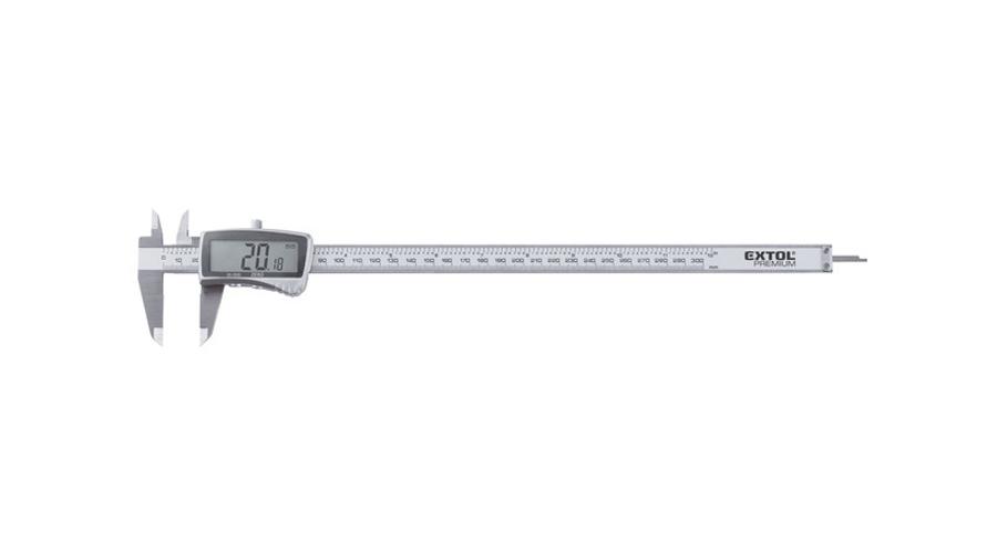 Extol Prémium digitális tolómérő; 0,01×300 mm, mélységmérővel (8825223) Extol Prémium digitális tolómérő; 0,01×300 mm, mélységmérővel (8825223)