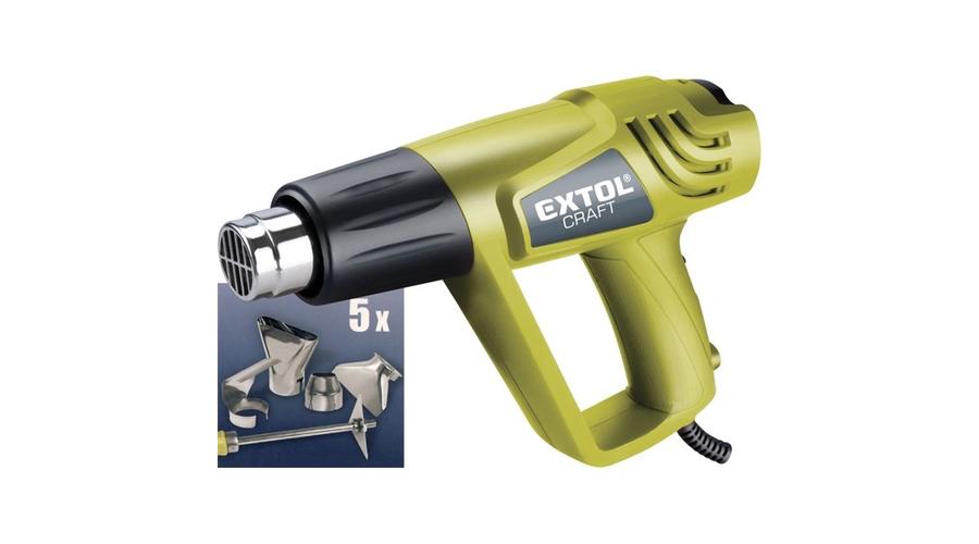 Extol 2000 W-os hőlégfúvó + koffer tartozékokkal (411023) Extol 2000 W-os hőlégfúvó + koffer tartozékokkal (411023)
